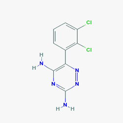 Latrigal 50 mg 30 Çiğneme Tableti (Lamotrijin) Kimyasal Yapısı (2 D)