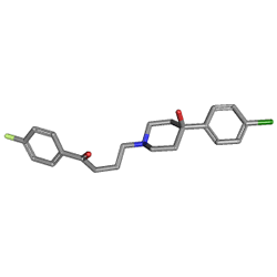 Leptol 5 mg 1 ml 5 Ampül (Haloperidol) Kimyasal Yapısı (3 D)