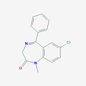 Lizan 2 mg 25 Kapsül (Diazepam) Kimyasal Yapısı (2 D)