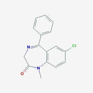 Diapam Ampül 10 mg 10 Adet (Diazepam) Kimyasal Yapısı (2 D)