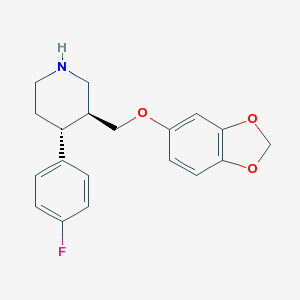 Nokturn 10 mg 28 Tablet (Paroksetin) Kimyasal Yapısı (2 D)