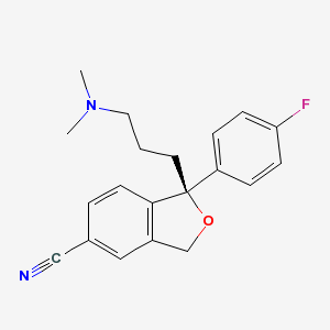 Loures 5 mg 28 Tablet (Essitalopram) Kimyasal Yapısı (2 D)