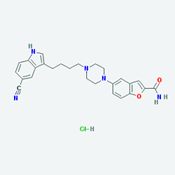 Viibryd 10 mg () Kimyasal Yapısı (2 D) Viibryd 10 mg () Kimyasal Yapısı (2 D)