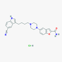 Viibryd 10 mg () Kimyasal Yapısı (3 D)