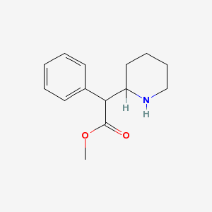 Medikinet Retard 40 mg 30 Kapsül (Metilfenidat HCL) Kimyasal Yapısı (2 D)