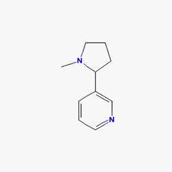 Nicotinell Nikotin Bandı 52.5 mg 7 adet (30 cm) (Nikotin) Kimyasal Yapısı (2 D)