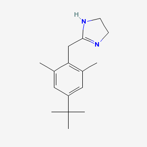 Nasovine Pediatrik Burun Spreyi (Ksilometazolin HCL) Kimyasal Yapısı (2 D)