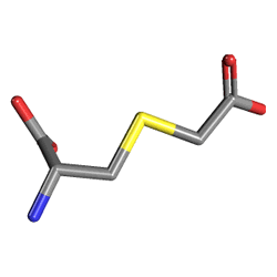 Mukotik Fort 375 mg 20 Tablet () Kimyasal Yapısı (3 D)