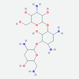 Tobsin Göz Damlası %0.3 5 ml (Tobramisin) Kimyasal Yapısı (3 D)