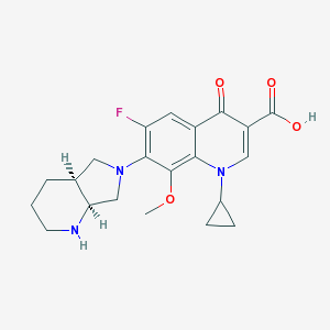 Moxai Göz Damlası %0.5 5 ml () Kimyasal Yapısı (2 D)