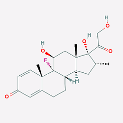 Maxidex Göz Damlası 0.1 mg 5 ml () Kimyasal Yapısı (2 D)