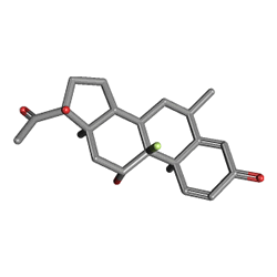 Flarex Göz Damlası %5 0.1 mg 5 ml () Kimyasal Yapısı (3 D)