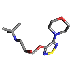 Timocopt Göz Damlası %0.5 60 Flakon () Kimyasal Yapısı (3 D)