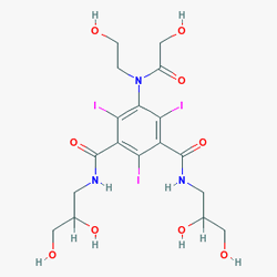 Optiray 300 Steril Apirojen 636 mg/ml 100 ml () Kimyasal Yapısı (2 D)